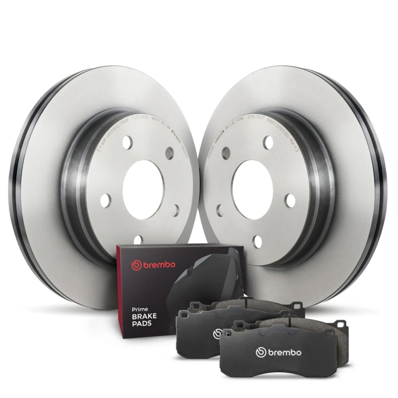 Brembo OE 95-98 Land Rover Discovery Vordere Bremsscheiben-Kit
