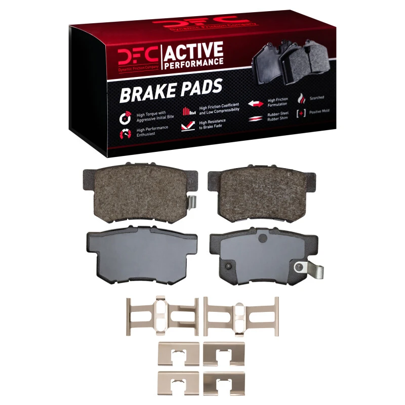 DFC 91-12 Acura TL Rear Active Performance Pads and Hardware Kit
