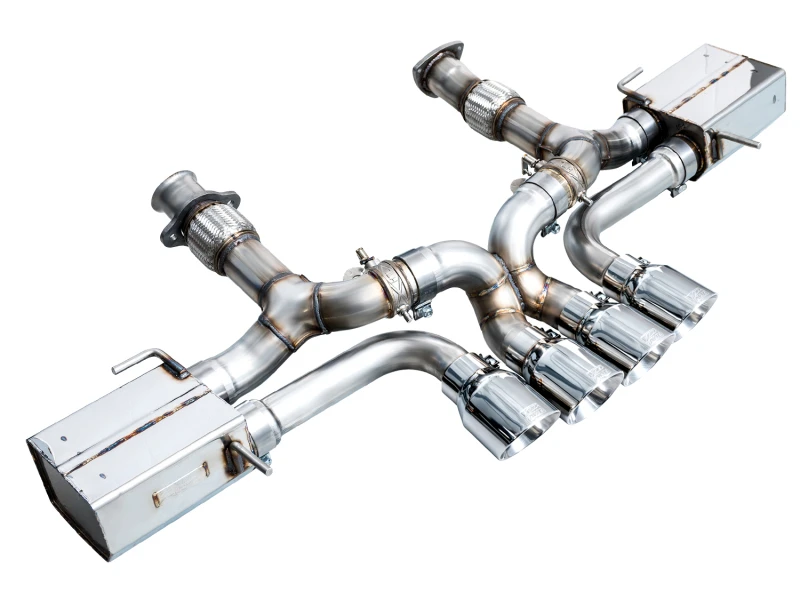 AWE 23-25 Chevrolet C8 Corvette Z06 5.5L SwitchPath Exhaust System - Chrome Silver Tips