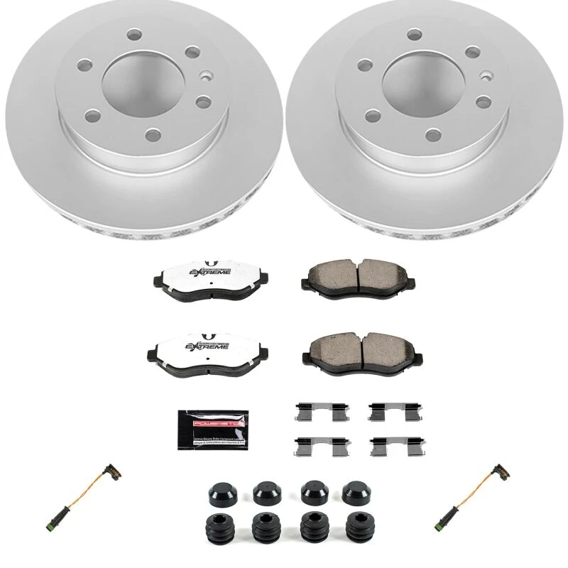 Power Stop 07-09 Dodge Sprinter 2500 Front Z36 Coated Truck & Tow Brake Kit