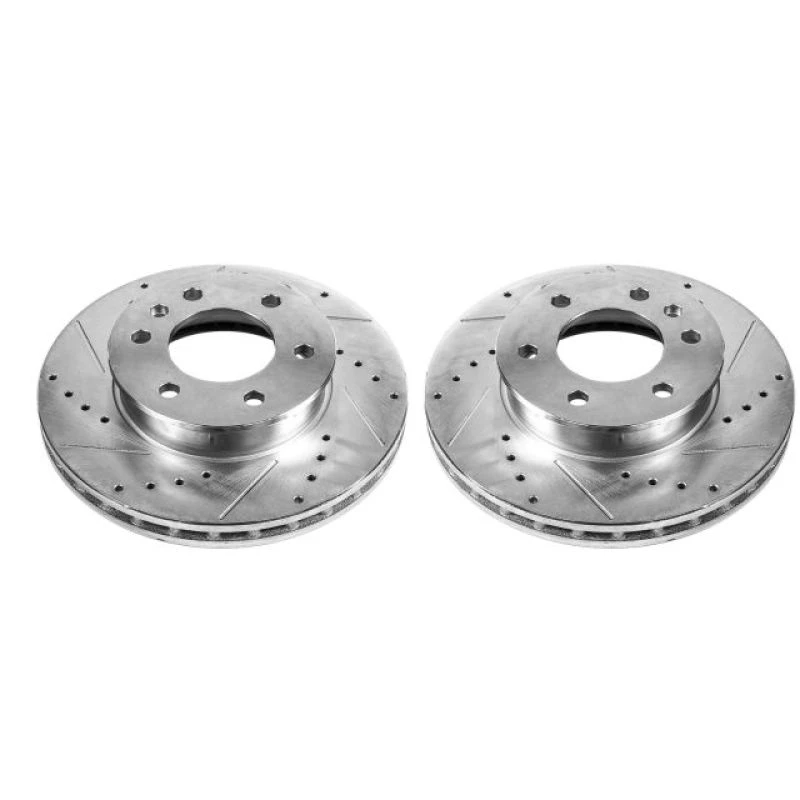 powerstop_EBR871XPR-67945f0723b91 Power Stop 07-09 Dodge Sprinter 2500 Front Evolution Drilled & Slotted Rotors - Pair
