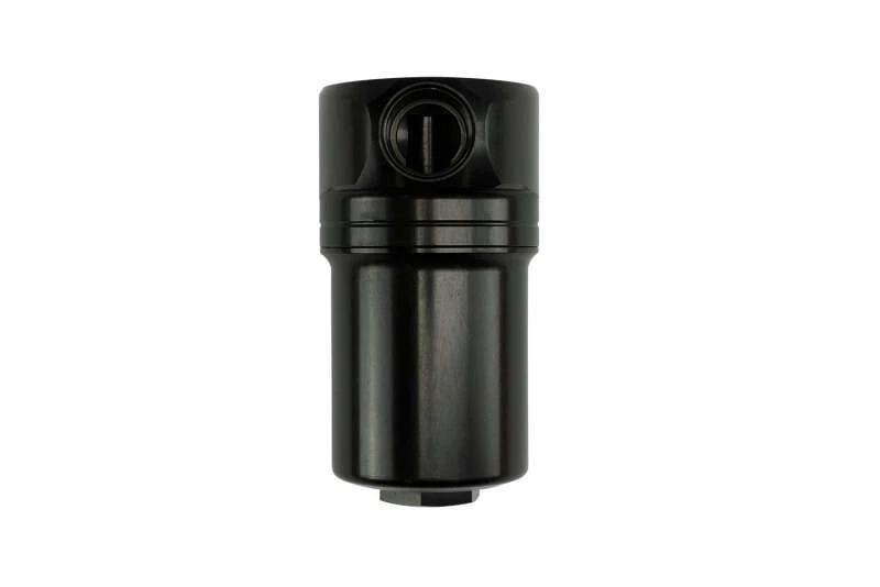 Turbosmart 10um 8AN Fuel Filter Canister - Black