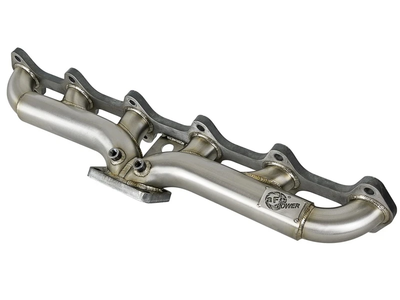 afe_48-32019-6792c3bf05218 aFe Twisted Steel Header Turbo Manifold (T3) 98.5-02 Dodge Diesel LKW L6 5.9L (td)