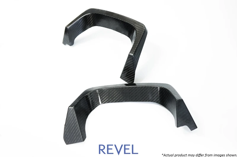 Revel GT Trockenes Kohlenstoff Muffler Garnitur (Links & Rechts) für 2015–2021 Subaru WRX / STI