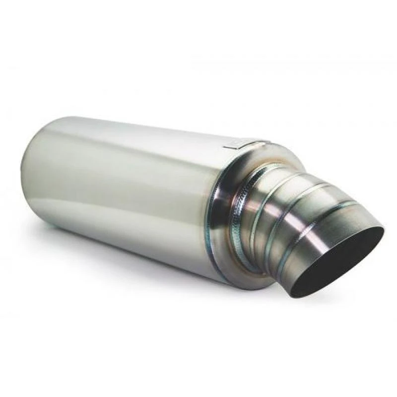 BLOX Racing 3.5in Street Muffler Mit Turndown Tip