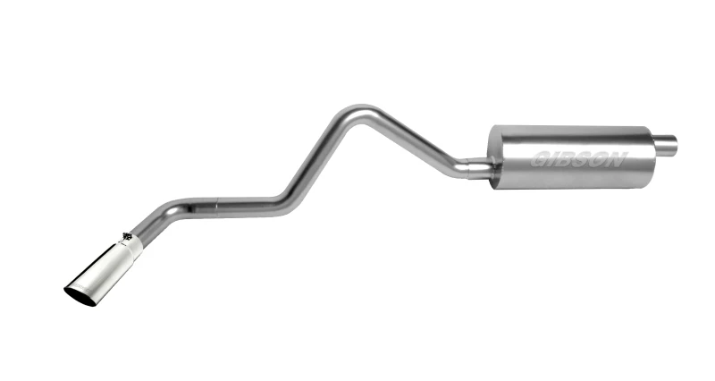 Gibson 95-98 Toyota T100 SR5 3.4L 2.5 Zoll Cat-Back Single Auspuff - Edelstahl