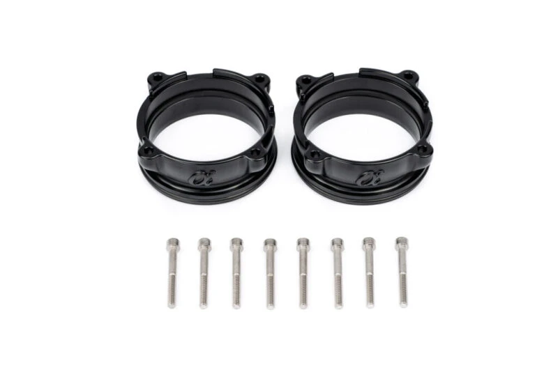 AMS Performance Throttle Body to QuickClamp Adapter Flange Set for Audi/Lamborghini V10