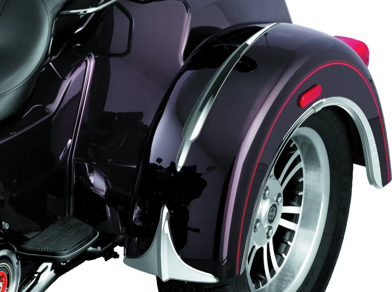 Kuryakyn Top Fender Accent for Trikes Chrome