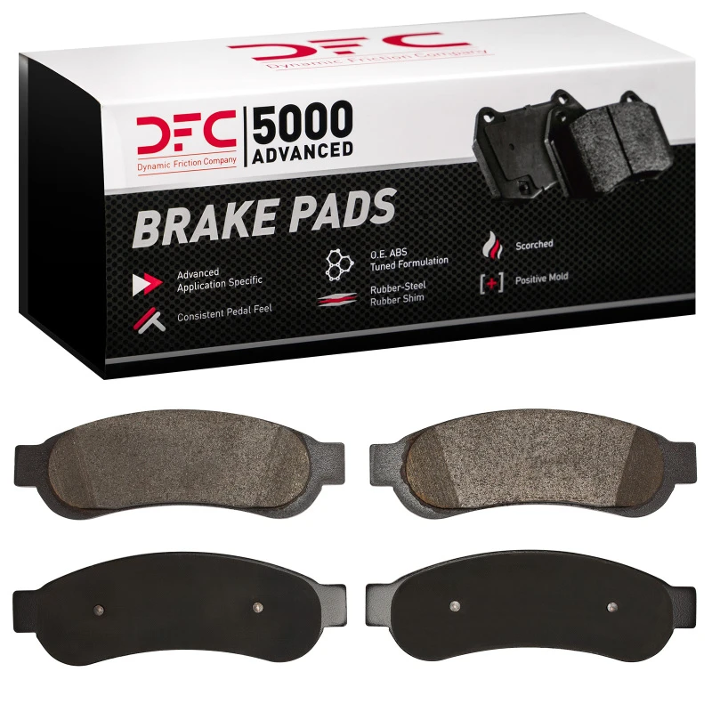 DFC 10-12 Ford F-250 4WD (Super Duty) Rear 5000 Advanced Semi Metallic Brake Pads