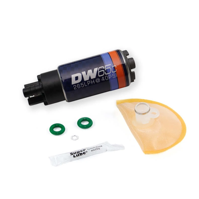 DeatschWerks 265 LPH Kompakte In-Tank-Kraftstoffpumpe mit 06-13 Civic Set Up Kit