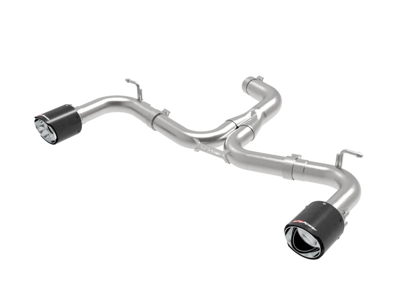 aFe 18-20 VW GTI (MK7.5) 2.0L MACH Force-Xp 3in auf 2.5in 304 SS Axle-Back Auspuffanlage- Carb. Tips
