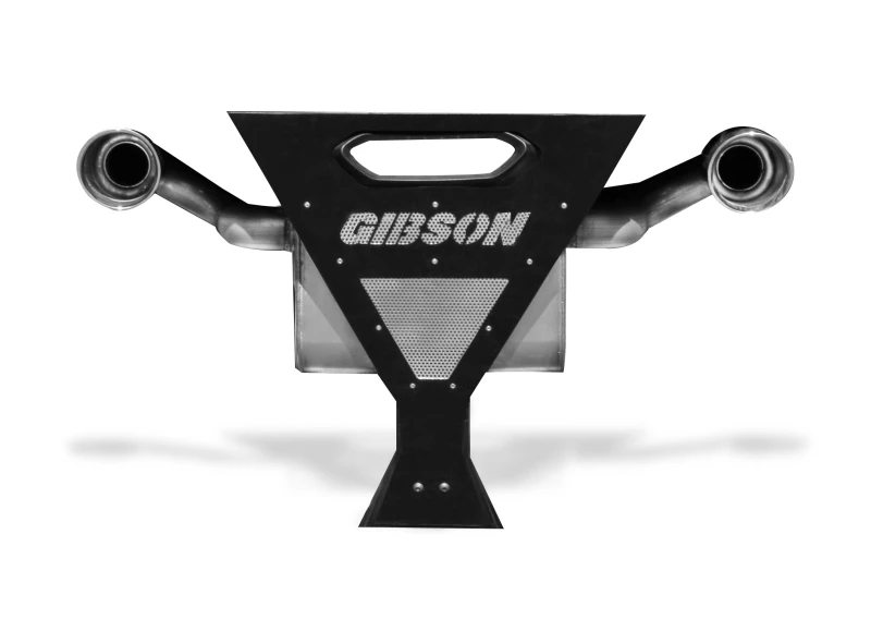 Gibson 16-17 Yamaha YXZ1000R Basis 2,25-Zoll-Doppel-Auspuff - Edelstahl