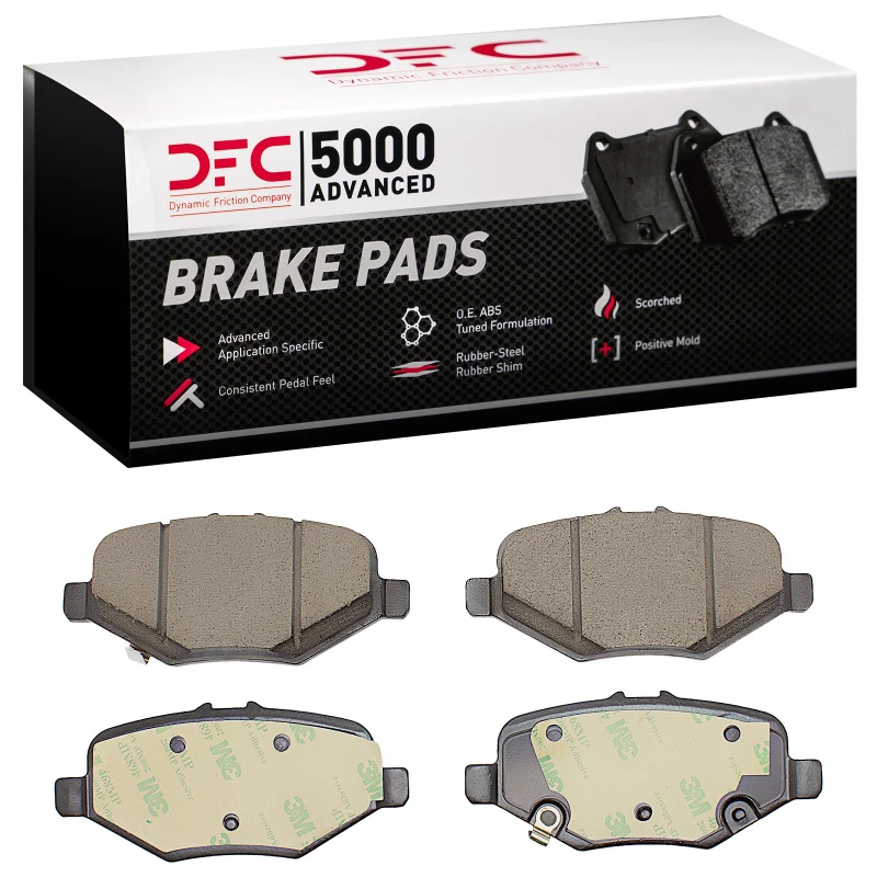 DFC 13-19 Ford Explorer Rear 5000 Advanced Semi Metallic Brake Pads