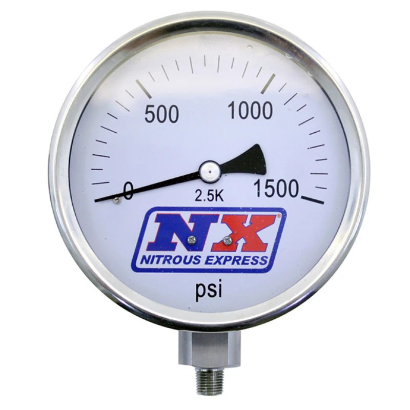 Nitrous Express Nitrous-Druckanzeige 4 Zoll-Hohe Genauigkeit