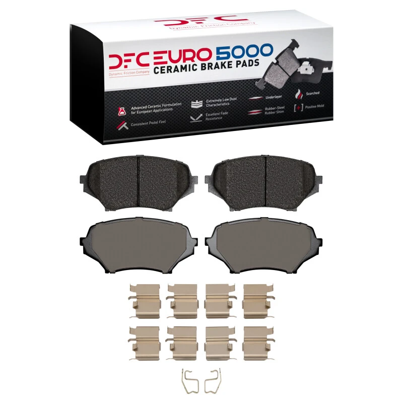 DFC 06-15 Mazda MX-5 Miata Front Euro 5000 Ceramic Brake Pads and Hardware Kit