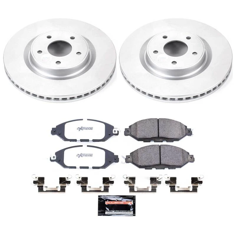 Power Stop 2013 Infiniti JX35 Front Z36 Coated Truck & Tow Brake Kit