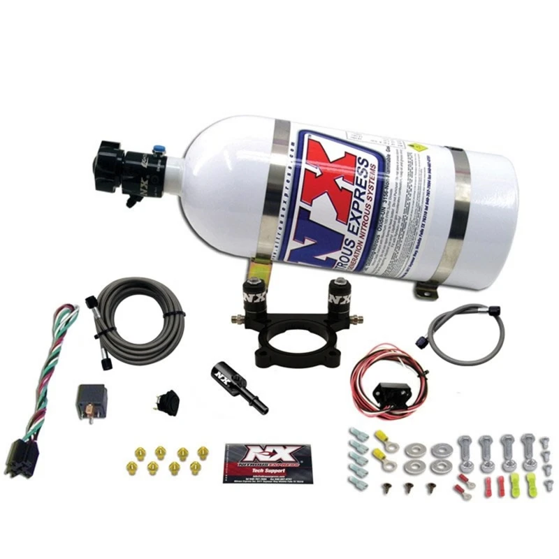 Nitrous Express 13-16 Dodge Dart 2.0L Nitrous-Platten-Kit (35-100PS) mit 10lb-Flasche