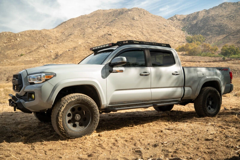 DV8 Offroad 16-23 Toyota Tacoma Crew Cab OE Plus Side Steps