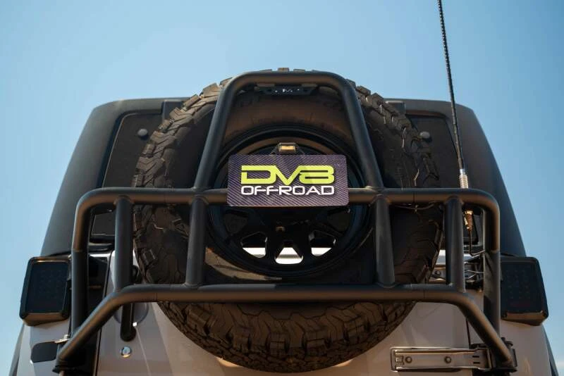 DV8 Offroad Body Mounted Tire Carrier für 2007–2018 Jeep Wrangler JK