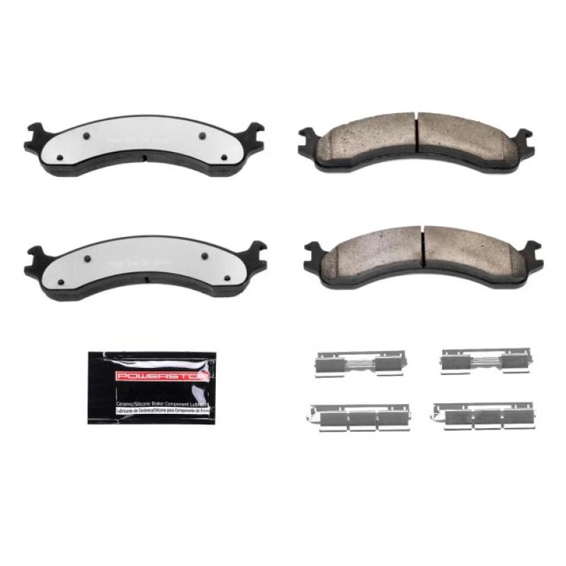 powerstop_Z36-821-67945ba984c00 Power Stop 00-02 Dodge Ram 2500 Front Z36 Truck & Tow Brake Pads w/Hardware