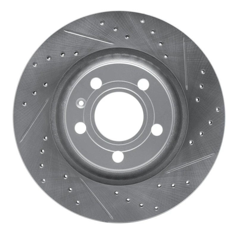 DFC 04-09 Audi S4 Rear Right Drilled & Slotted Geoperformance Rotor