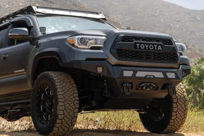 DV8 Offroad MTO Series Winch Front Bumper