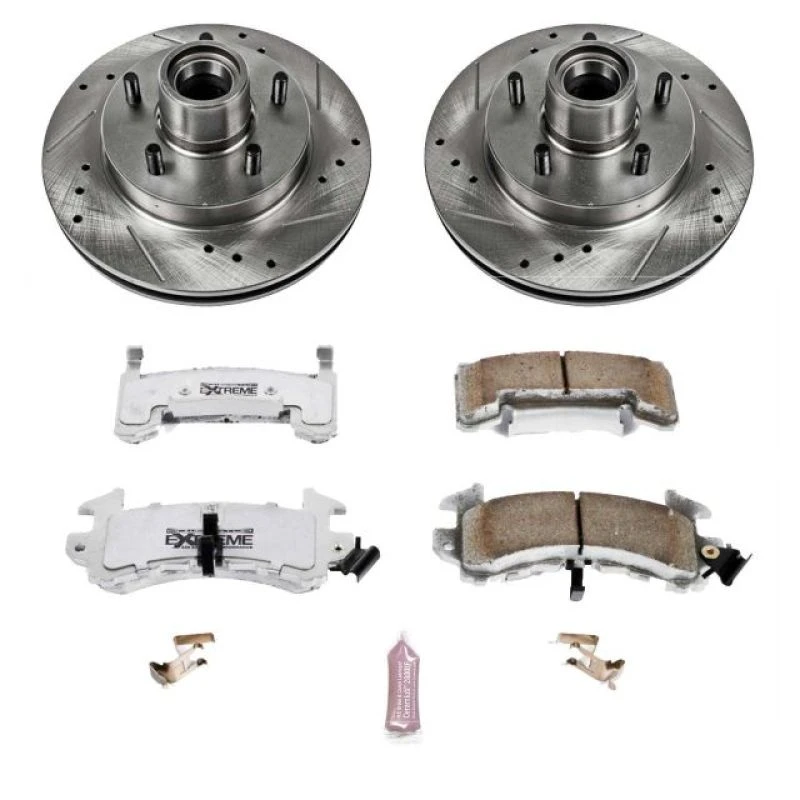 powerstop_K1482-26-6794556190b8f Power Stop 82-87 Buick Regal Front Z26 Street Warrior Brake Kit