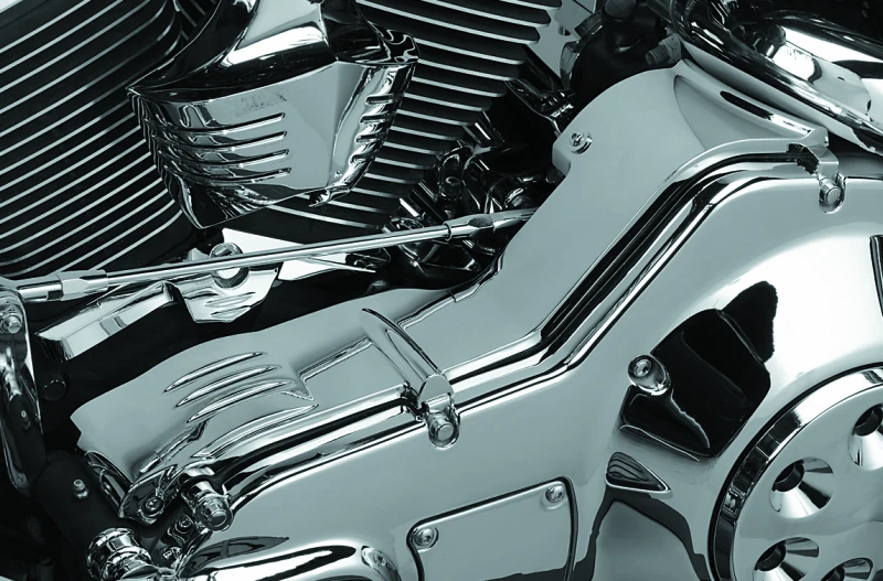 Kuryakyn Cast Inner Primary Cover for 90-06 Touring Models Chrome