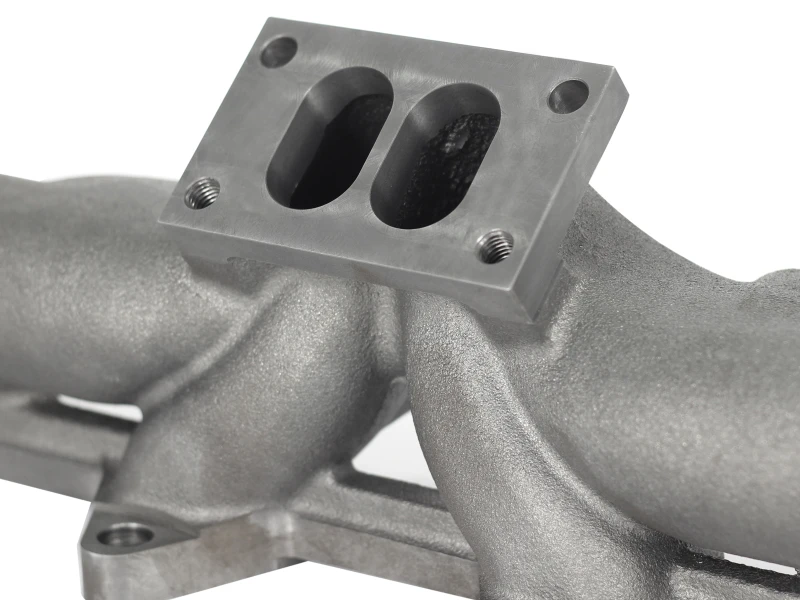 aFe Power BladeRunner Portiertes Duktiles Eisen Auspuffkrümmer 98.5-02 Dodge Diesel Trucks L6-5.9L (td)