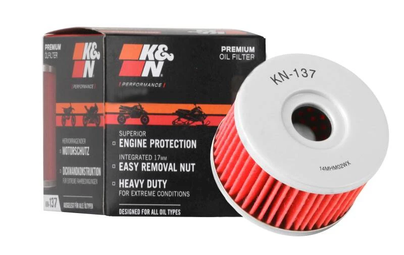 K&N Suzuki 2.375in OD x 1.469in H Oil Filter
