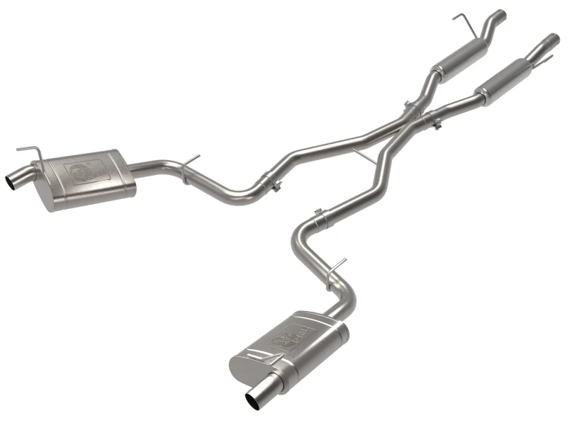 aFe Vulcan Serie 2,24 Zoll SS Cat-Back Auspuff 21-23 Jeep Grand Cherokee L V8 5,7L