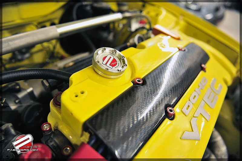 PWJDM Öldeckel V.2 für Honda & Nissan Gold