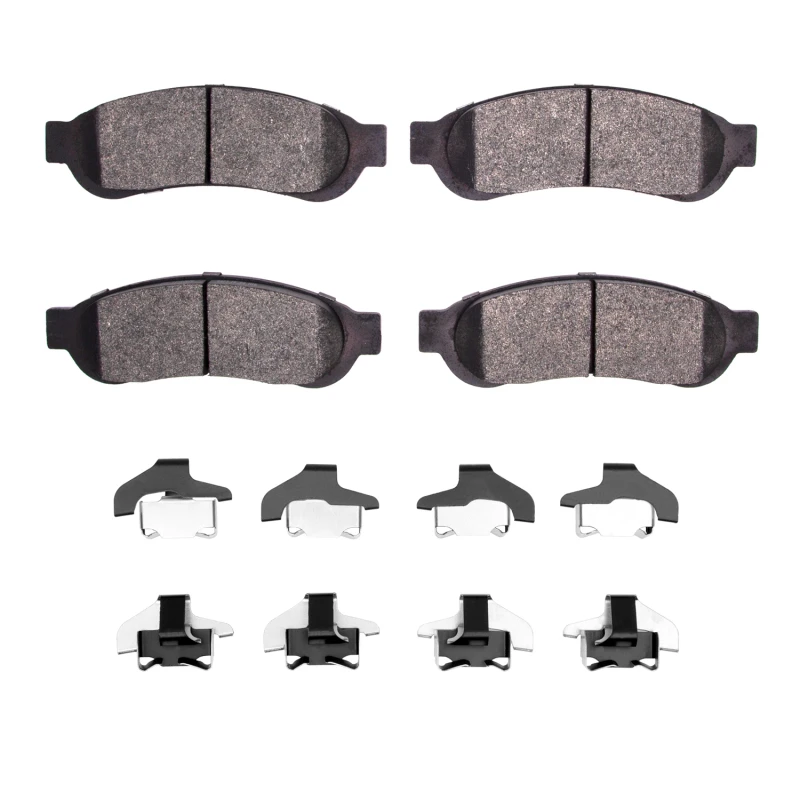 DFC 05-10 Ford F-250 4WD (Super Duty) Rear 4000 HybriDynamic Brake Pads and Hardware Kit
