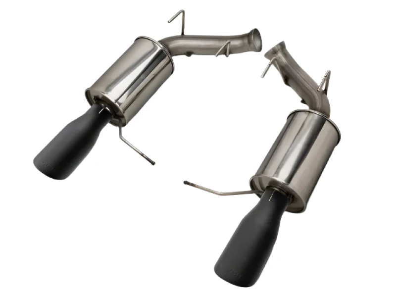 Roush Axle Back Auspuff mit schwarzen Endrohren für 2011–2014 Mustang GT