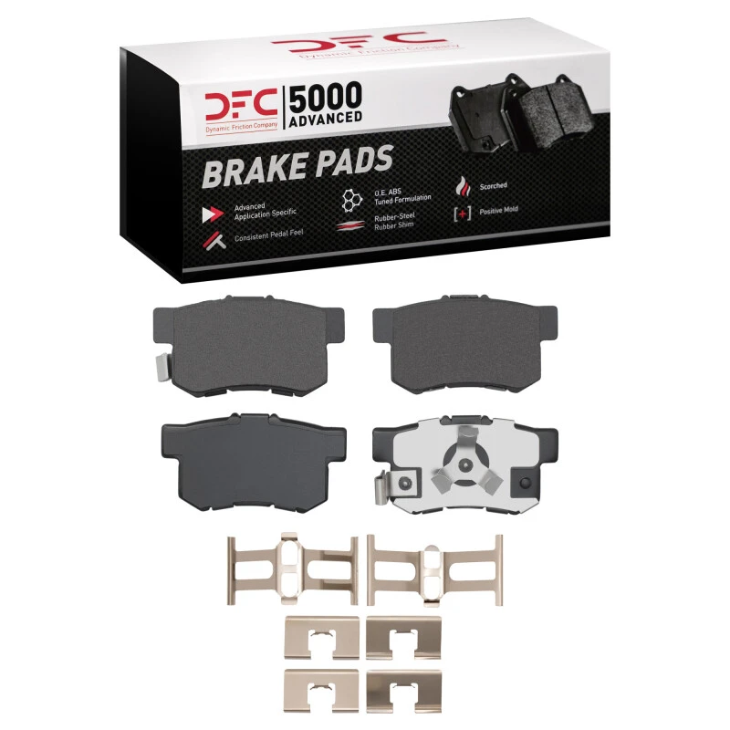 DFC 05-18 Acura RDX Rear 5000 Advanced Ceramic Brake Pads and Hardware Kit