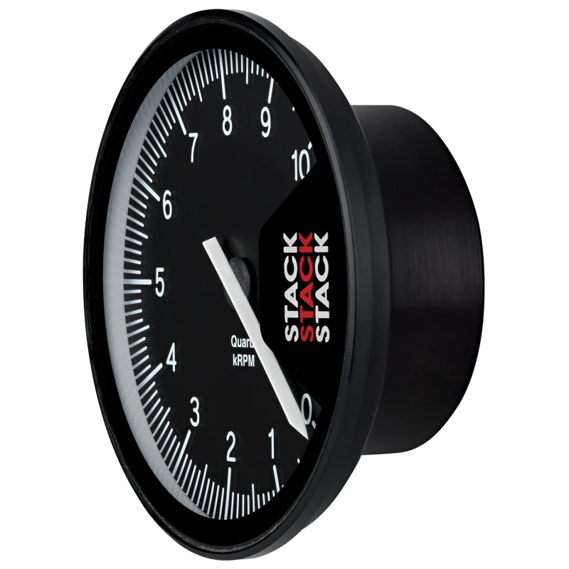 Autometer Stack Professional Action Replay 125mm 0-10K RPM Tachometer - Black
