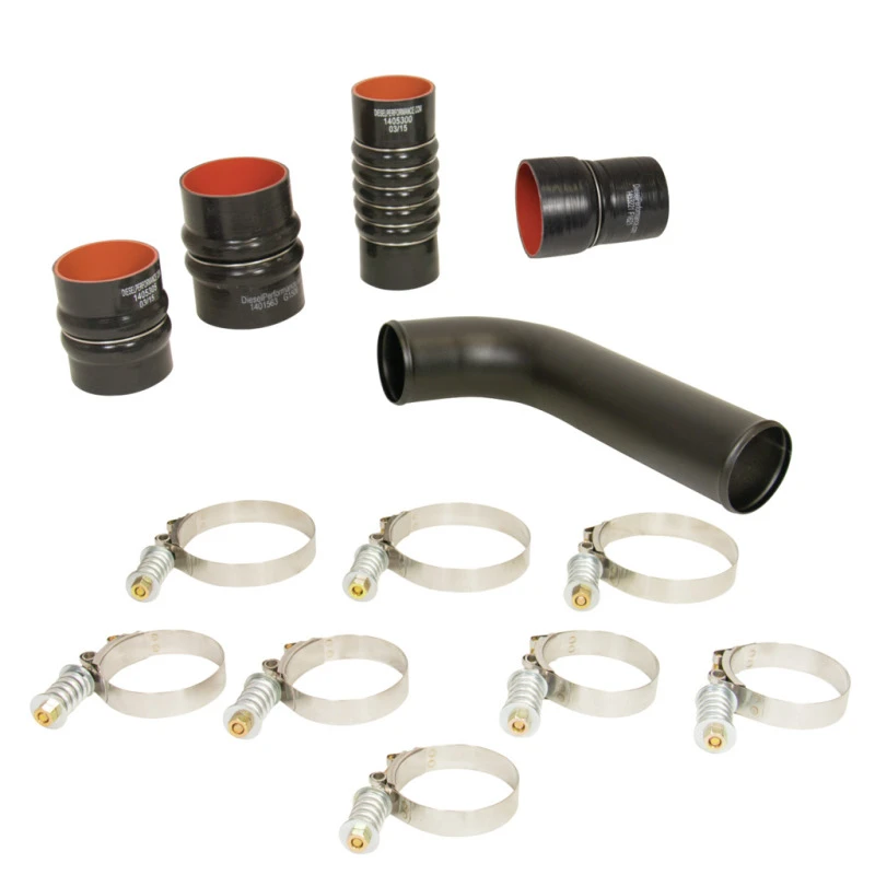 BD Diesel Ladeluftkühler-Schlauch/Klemmen-Kit für Dodge 2007.5–2009 6.7L