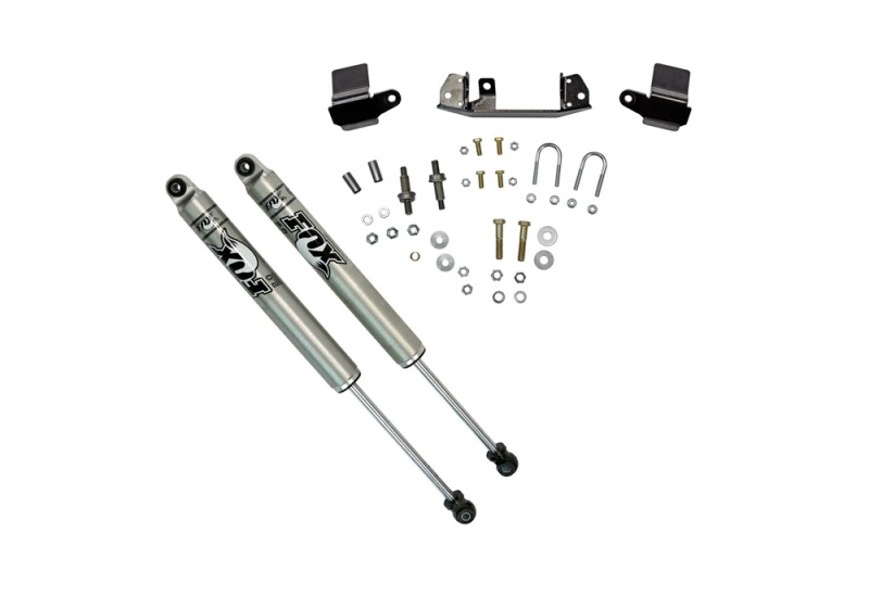 Superlift Dualer Lenkungsstabilisator-Kit mit Fox 2.0 Dämpfern für 2003–2008 Dodge Ram 2500/3500 4WD