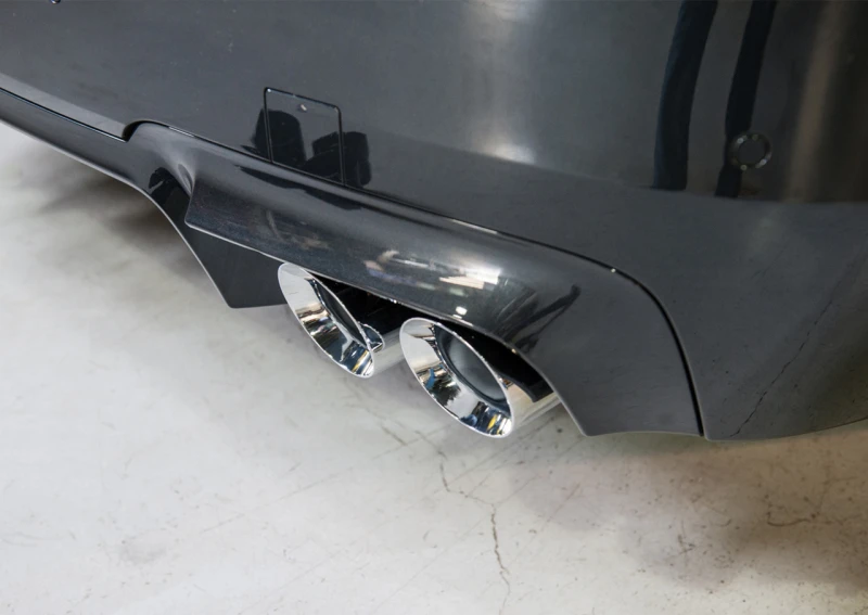AWE Tuning BMW F10 M5 Touring Edition Axle-Back Auspuff Chrome Silber Tips