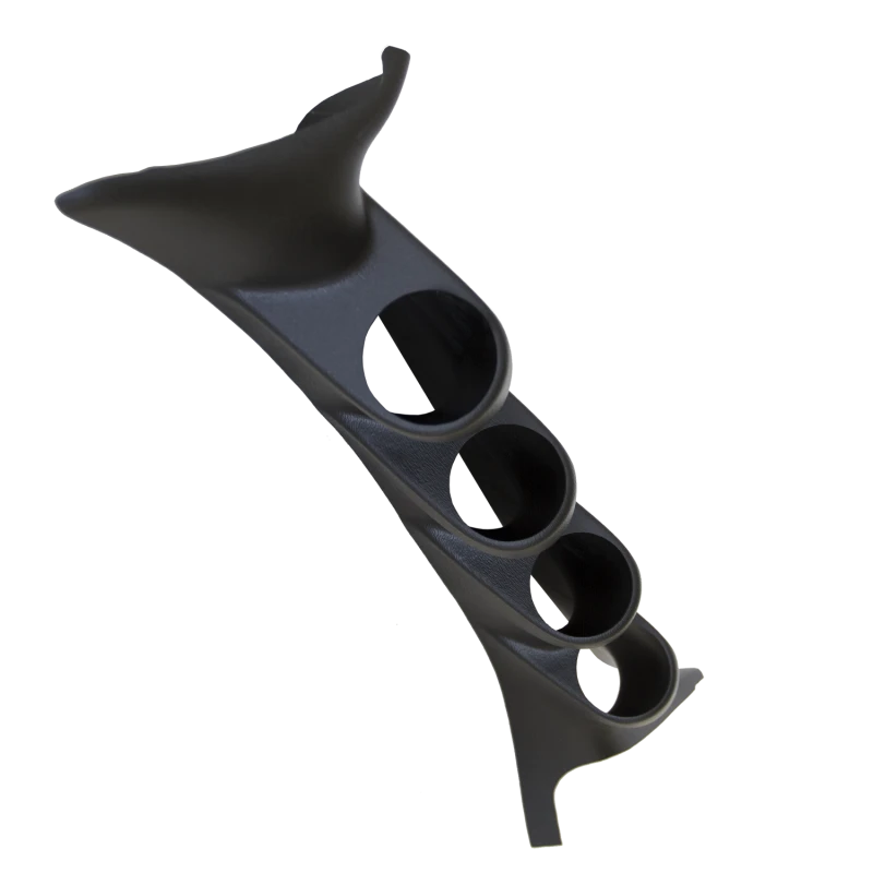Autometer 99-07 Ford Super Duty Black 52mm Quad Pilillar Pod