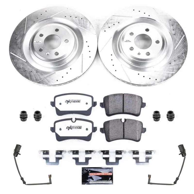 powerstop_K8486-26-6794585ec2f91 Power Stop 2018 Audi S8 Rear Z26 Street Warrior Brake Kit