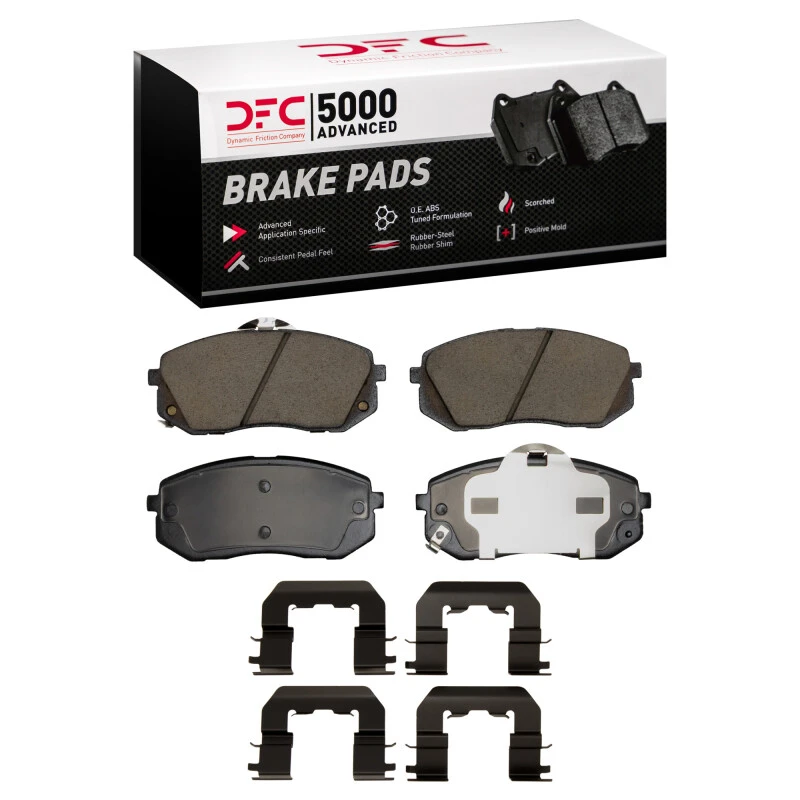 DFC 11-12 Kia Rondo (Canada) Front 5000 Advanced Ceramic Brake Pads and Hardware Kit