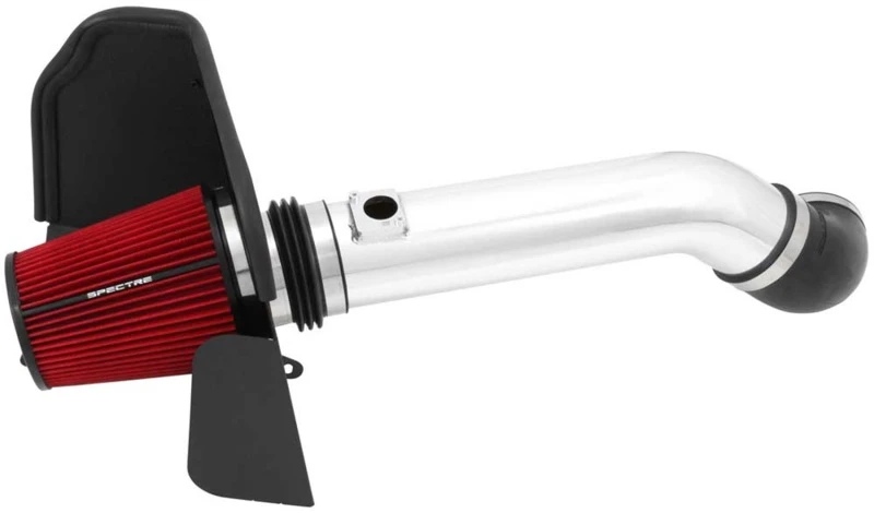 Spectre 11-13 GM 2500HD/3500HD V8-6.0L F/I Luftansaugkit - Poliert mit rotem Filter