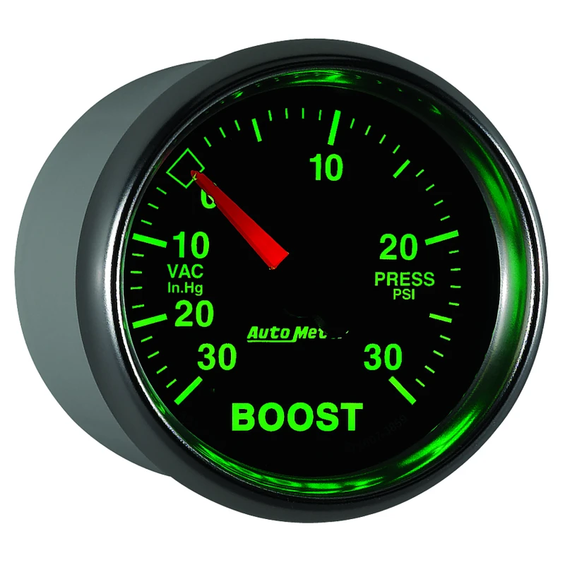 Autometer GS 30inhg-30PSI Digital Vac/Boost Gauge