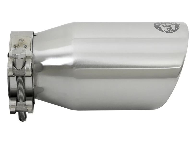 aFe MACH Force-Xp Universeller 304 SS Einzelwand-Schraubenauspuff-Endstück - Poliert