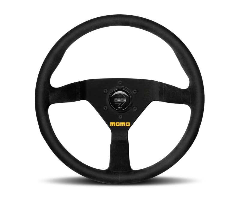 Momo MOD78 Steering Wheel 350 mm -  Black Suede/Black Spokes