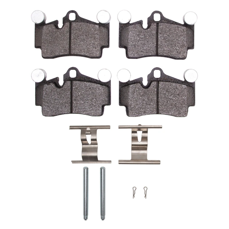 DFC 03-15 Audi Q7 Rear 4000 HybriDynamic Brake Pads and Hardware Kit