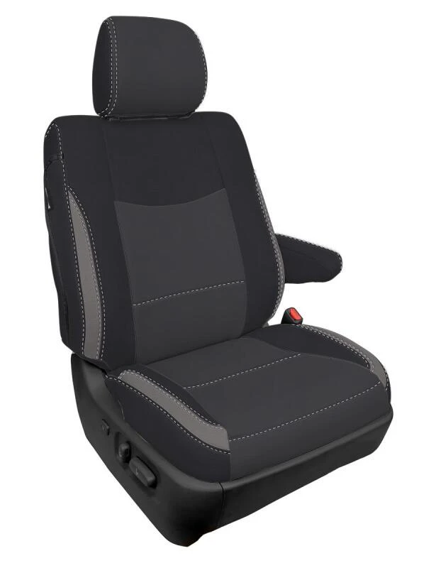PRP 03-09 Lexus GX470 Front Seat Covers (Pair) - Black and Gray