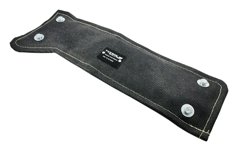 Torque Solution Thermal Turbo Blanket for OEM Subaru Turbos - Black