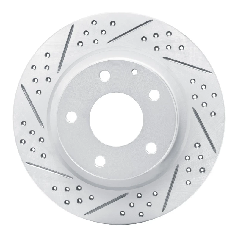 DFC 14-21 Mazda 6 Rear Left Drilled & Slotted Geoperformance Rotor